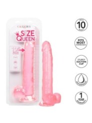 CALEXOTICS - GODE REINE TAILLE ROSE 25.5 CM