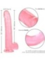 CALEXOTICS - GODE REINE TAILLE ROSE 25.5 CM