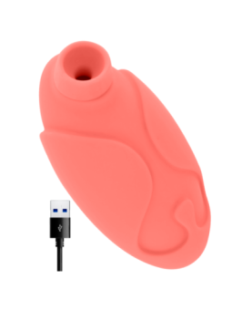 OHMAMA - STIMULATEUR D'ONDES CLITORIS CORAIL