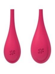 SATISFYER - ENSEMBLE ENTRAÎNEMENT YONI POWER 1 ROUGE