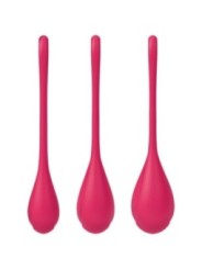 SATISFYER - ENSEMBLE ENTRAÎNEMENT YONI POWER 1 ROUGE