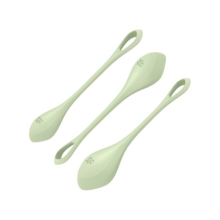 SATISFYER - ENSEMBLE ENTRAÎNEMENT YONI POWER 2 VERT