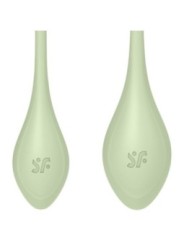 SATISFYER - ENSEMBLE ENTRAÎNEMENT YONI POWER 2 VERT