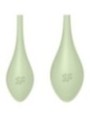 SATISFYER - ENSEMBLE ENTRAÎNEMENT YONI POWER 2 VERT