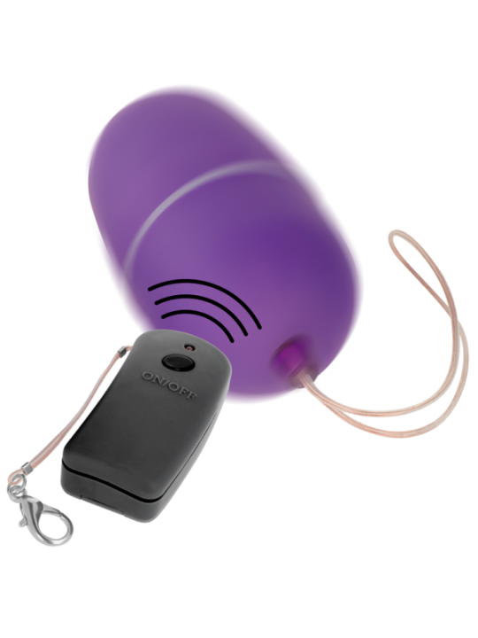 ONLINE - OEUF VIBRANT AVEC TÉLÉCOMMANDE LILAS