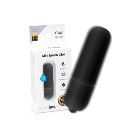 ONLINE - MINI BALLE VIBRANT NOIRE