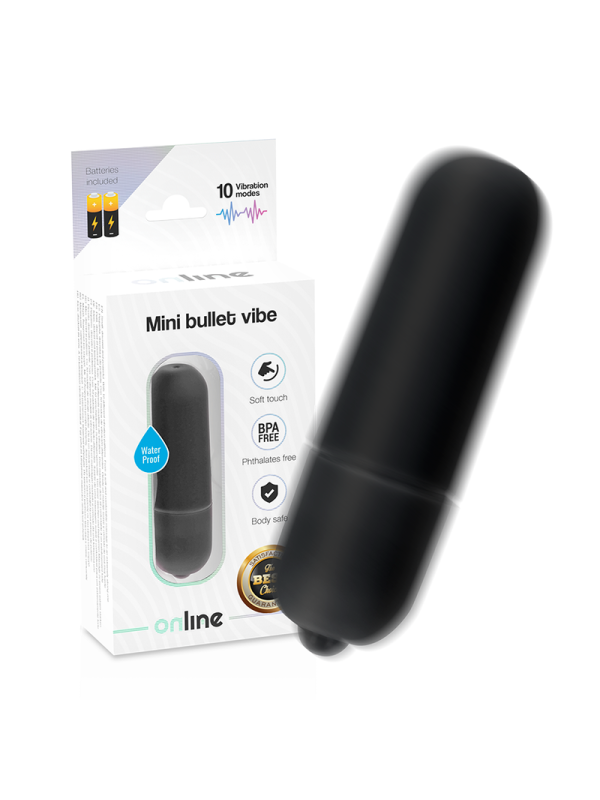 ONLINE - MINI BALLE VIBRANT NOIRE