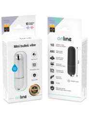ONLINE - MINI BALLE VIBRANTE ARGENT