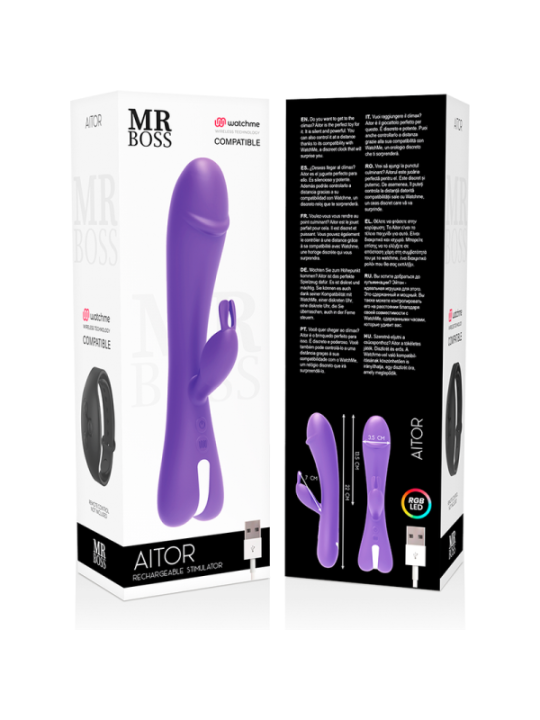 MR BOSS - AITOR RABBIT + TÉLÉCOMMANDE WATCHME