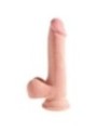 KING COCK - GODE TRIPLE DENSITÉ 19 CM