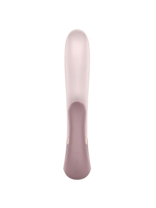 SATISFYER - APPLICATION HEAT WAVE VIBRATOR ROSE