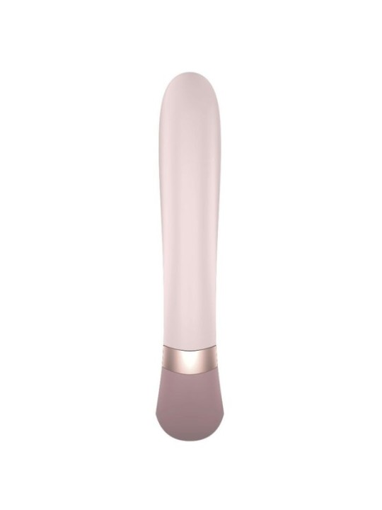 SATISFYER - APPLICATION HEAT WAVE VIBRATOR ROSE