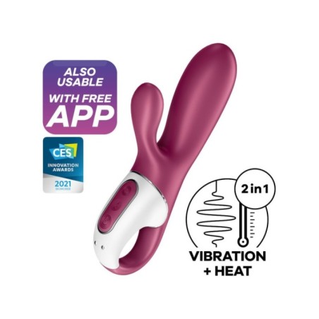 SATISFYER - VIBRATEUR POINT G HOT BUNNY
