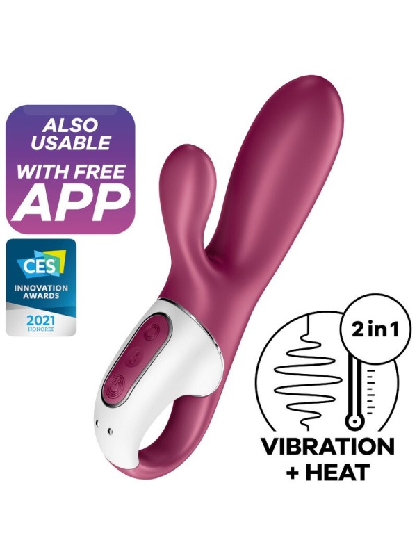 SATISFYER - VIBRATEUR POINT G HOT BUNNY