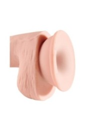 KING COCK - GODE TRIPLE DENSITÉ 19 CM