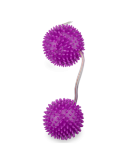 BAILE - BALLES TEXTURÉES VIOLET PROFONDEMENT PLAISIR 3.60 CM