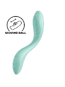 SATISFYER - VIBRATEUR SPOT G RRROLLING PLEASURE VERT