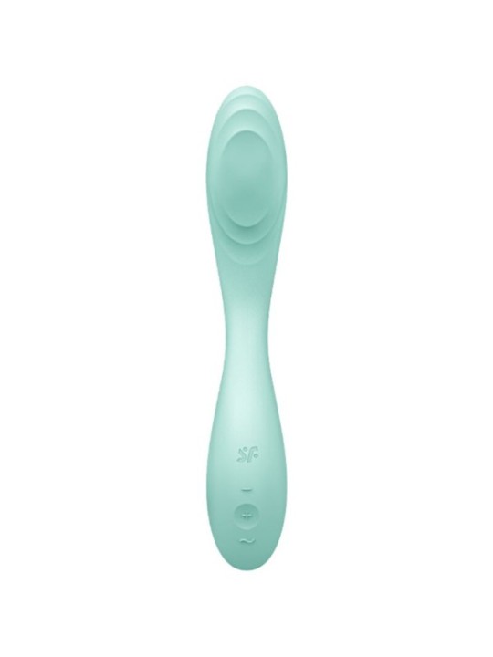 SATISFYER - VIBRATEUR SPOT G RRROLLING PLEASURE VERT