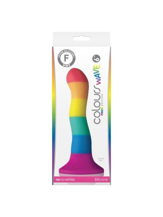 PRIDE - GODE DRAPEAU LGBT VAGUE 17 CM