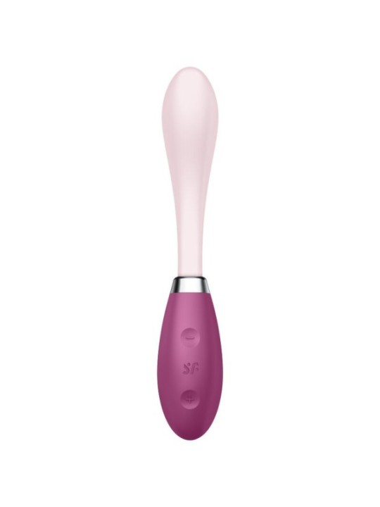 SATISFYER - VIBRATEUR MULTI G-SPOT FLEX 3 ROUGE