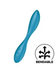 SATISFYER - VIBRATEUR MULTI G-SPOT FLEX 1 BLEU