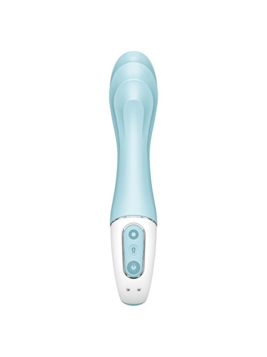 SATISFYER - AIR PUMP VIBRATOR 5+ APP GONFLABLE G-SPOT VIBRATOR BLEU