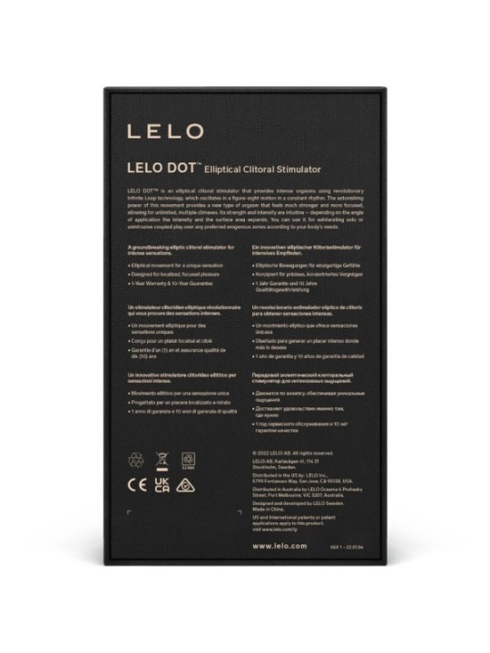 LELO - STIMULATEUR DE CLITORIS DOT - LILAS