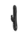 BLACK&SILVER - KENJI VIBROMASSEUR RABBIT UP & DOWN + TÉLÉCOMMANDE WATCHME