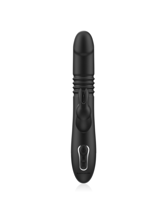 BLACK&SILVER - KENJI VIBROMASSEUR RABBIT UP & DOWN + TÉLÉCOMMANDE WATCHME