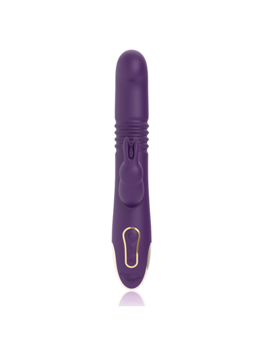 TREASURE - BASTIAN VIBROMASSEUR RABBIT UP & DOWN ROTATIF ET VIBRANT + TÉLÉCOMMANDE WATCHME