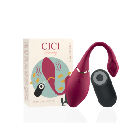 CICI BEAUTY - PREMIUM SILICONE EGG VIBRATEUR TÉLÉCOMMANDE
