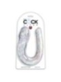 KING COCK - DOUBLE TROUBLE DOUBLE GODE 44 CM TRANSPARENT