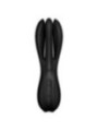 SATISFYER - VIBRATEUR THREESOME 2 NOIR