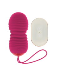 OHMAMA - TÉLÉCOMMANDE EGG 7 MODES HAUT ET BAS ROSE