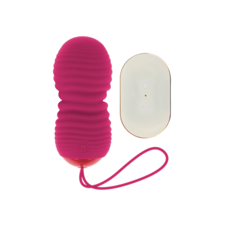 OHMAMA - TÉLÉCOMMANDE EGG 7 MODES HAUT ET BAS ROSE