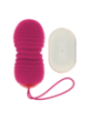 OHMAMA - TÉLÉCOMMANDE EGG 7 MODES HAUT ET BAS ROSE