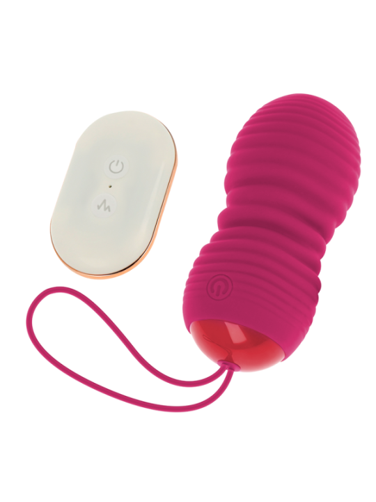 OHMAMA - TÉLÉCOMMANDE EGG 7 MODES HAUT ET BAS ROSE