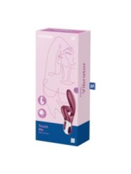SATISFYER - VIBRATION DE LAPIN TOUCH ME ROUGE