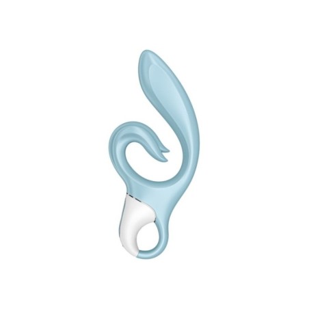 SATISFYER - LOVE ME RABBIT VIBRATION BLEU