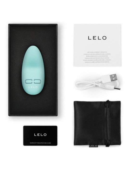 LELO - MASSEUR PERSONNEL LILY 3 - VERT POLAIRE