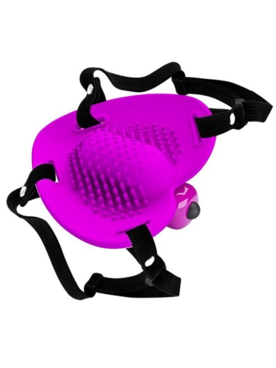 PRETTY LOVE - MASSEUR DE CLITORIS HEARTBEAT 10 MODES DE VIBRATION VIOLET