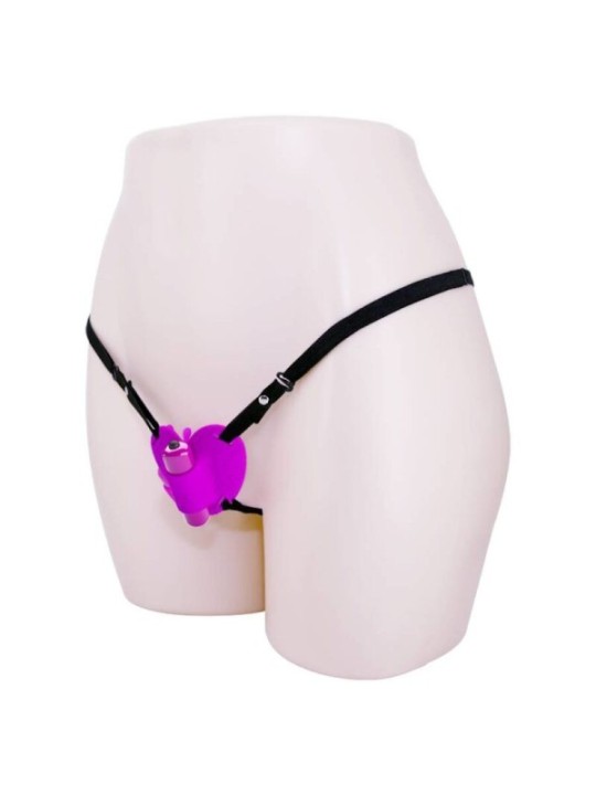 PRETTY LOVE - MASSEUR DE CLITORIS HEARTBEAT 10 MODES DE VIBRATION VIOLET
