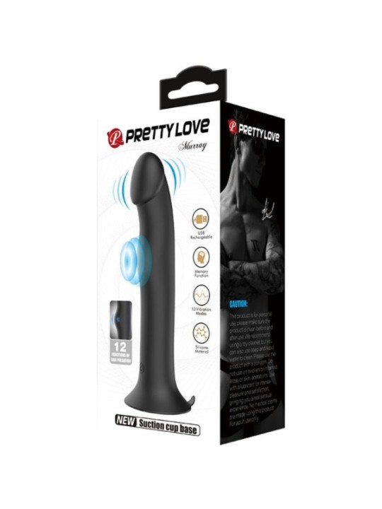 PRETTY LOVE - VIBRATEUR ET SUCCION CLITORISÉ MURRAY BLACK