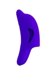 PRETTY LOVE - PUISSANT STIMULATEUR DE DOIGTS BLEU FONCÉ DELPHINI