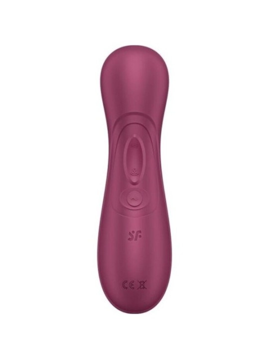 SATISFYER - PRO 2 GÉNÉRATION 3 TECHNOLOGIE AIR LIQUIDE VIN ROUGE
