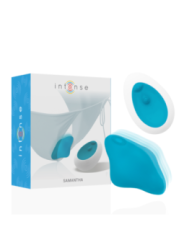 INTENSE - SAMANTHA PANTIE TÉLÉCOMMANDE BLEU