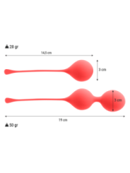 INTENSE - PACK BALLES KEGEL KENDALL ROUGE