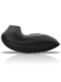 BLACK&SILVER - DRAKE DELUXE SUCKING VIBE RECHARGEABLE SILICONE NOIR