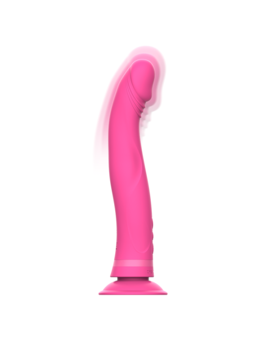 INTENSE - GODE VIBRATEUR EN SILICONE ROSE MICHELANGELO