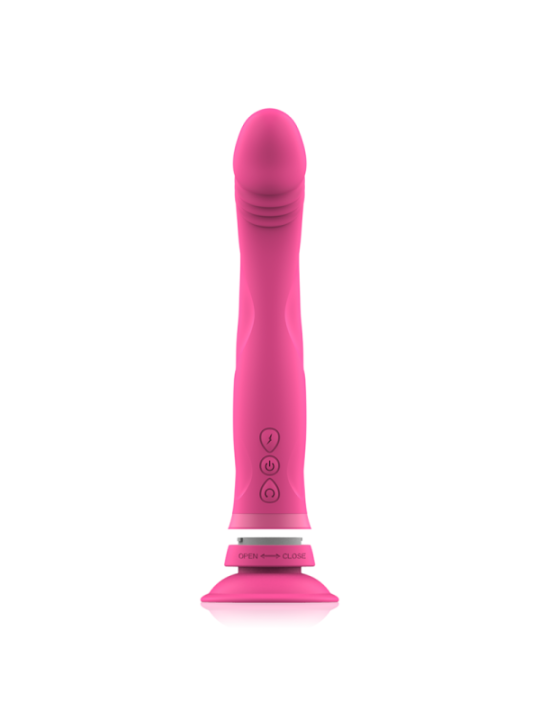 INTENSE - GODE VIBRATEUR EN SILICONE ROSE MICHELANGELO